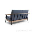 Nowoczesna włoska luksusowa sofa deski